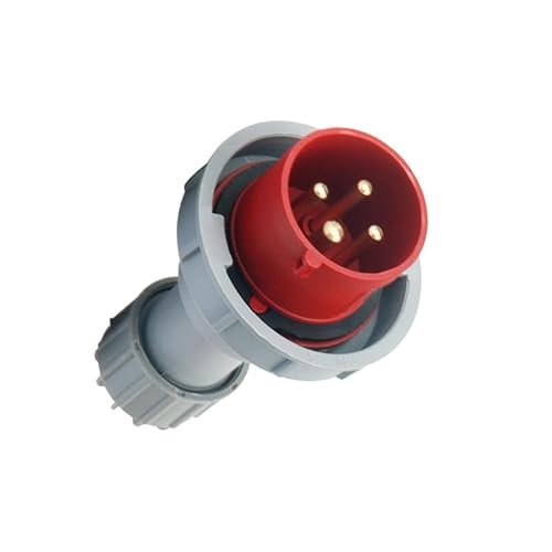 ISLWQOULE IEC 60309 Wasserdichter Industriestecker 4Pin 32A 380V-415V 3P+E 6H IP67 Wasserdichter Stecker Stromanschluss Industriestecker for Luftfahrt und Industrie ISLWQOULE IEC 60309 Wasserdichter Industriestecker 4Pin 32A 380V-415V 3P+E 6H IP67 Wasserdichter Stecker Stromanschluss Industriestecker for Luftfahrt und Industrie von ISLWQOULE