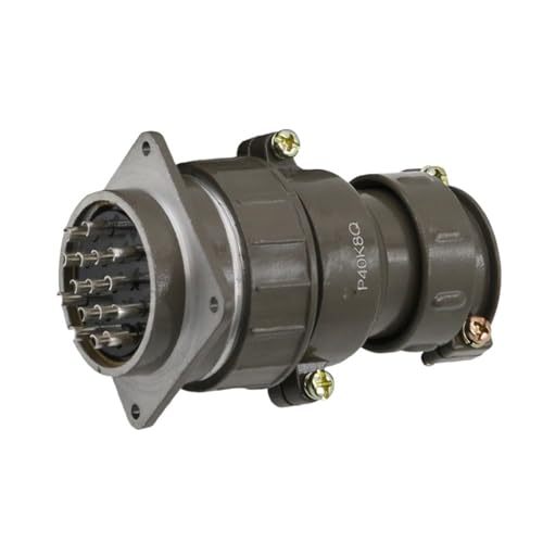 ISLWQOULE P40 Serie Luftfahrt Stecker und Buchse Rundsteckverbinder 3.9.14.16 Kerndurchmesser 40MM(16 Core) von ISLWQOULE