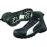 Sicherheitsstiefel Cascades Mid Gr.42 schwarz/weiß Leder S3 HRO SRC EN20345 von ISM
