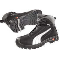 Sicherheitsstiefel Cascades Mid Gr.46 schwarz/weiß Leder S3 HRO SRC EN20345 von ISM