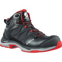 Sicherheitsstiefel ULTRATRAIL BLACK MID Gr.41 schwarz/rot Leder von ISM