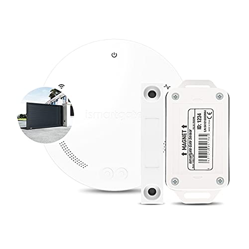 ismartgate Mini Gate Kit kompatibel mit Google Home, Amazon Alexa, IFTTT; Free Remote Access and Alerts, Auto-Open and Close; No Additional Fees (Wireless Sensor) von ISMARTGATE