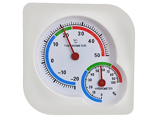 ISO TRADE Hygrometer Thermometer Luftfeuchtigkeit Messgerät Kombigerät #132 von ISO TRADE