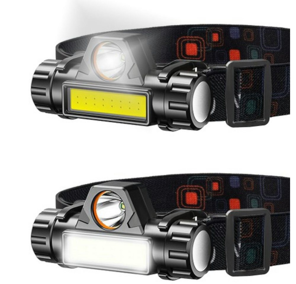 ISO TRADE Lampenschirm LED Stirnlampe, Taschenlampe Hell Camping Outdoor von ISO TRADE