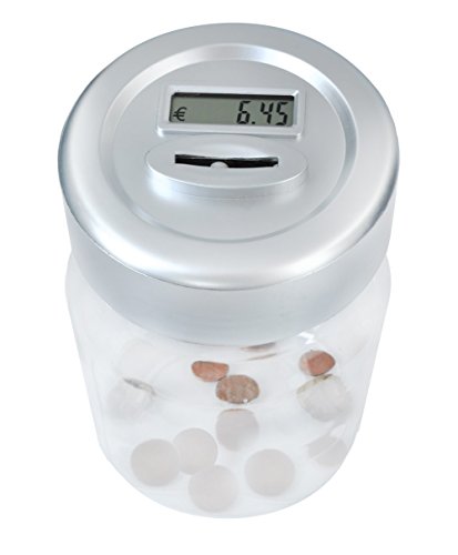 Iso Trade Digital Coins with Counter Piggy Bank LCD Display Box Money Kassette 3457 Dekorative Spardosen, Mehrfarbig, einzigartig Iso Trade Digital Coins with Counter Piggy Bank LCD Display Box Money Kassette 3457 Dekorative Spardosen, Mehrfarbig, einzigartig von ISO TRADE