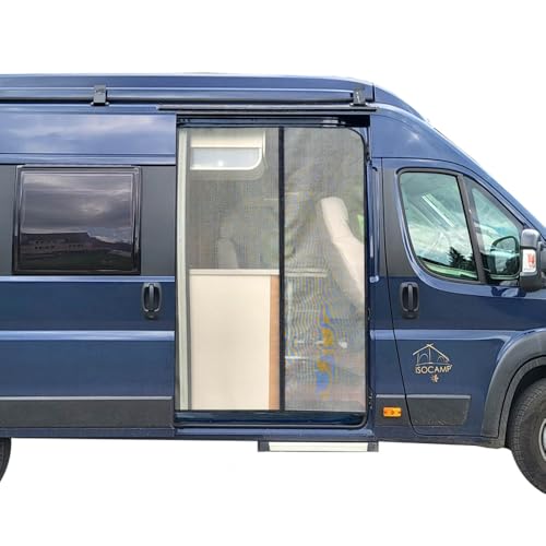 ISOCAMP® Seitenvorhang Peugeot Boxer Insektenschutz Peugeot, FIAT und Citroën | TYP 250, Materialart:grobmaschig über 1mm von ISOCAMP