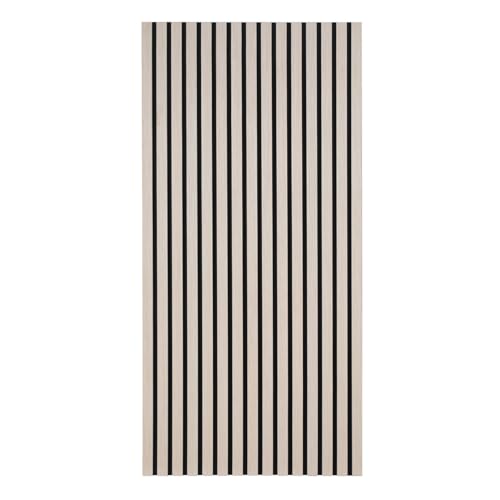 ISOISL Akustikpaneele Holz 0,72㎡ - 1 Satz 120x60cm Wandverkleidung Wandpaneele 3D Wall Panel Wandpaneele auf Filz Natürliche Eiche für Wohnzimmer,Home Office,Studio von ISOISL