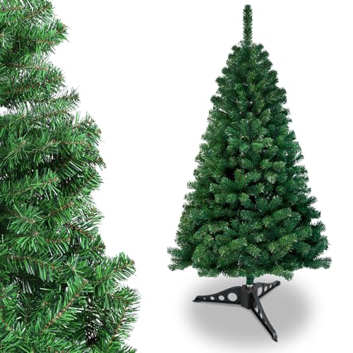 ISOISL Künstlicher Weihnachtsbaum 120cm mit Plastikständer PVC,unechter Tannenbaum mit 220 Spitzen, eine weihnachtliche Atmosphäre zu schaffen. ISOISL Künstlicher Weihnachtsbaum 120cm mit Plastikständer PVC,unechter Tannenbaum mit 220 Spitzen, eine weihnachtliche Atmosphäre zu schaffen. von ISOISL