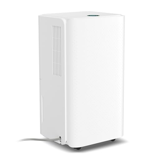 ISOISL Luftentfeuchter 16L/Tag, Raumentfeuchter mit 3 Betriebsarten, Digitalanzeige, Ablaufschlauch und Abnehmbarer Wassertank, Abtaufunktion, 24H Timer, Leise Entfeuchter Elektrisch für Keller ISOISL Luftentfeuchter 16L/Tag, Raumentfeuchter mit 3 Betriebsarten, Digitalanzeige, Ablaufschlauch und Abnehmbarer Wassertank, Abtaufunktion, 24H Timer, Leise Entfeuchter Elektrisch für Keller von ISOISL
