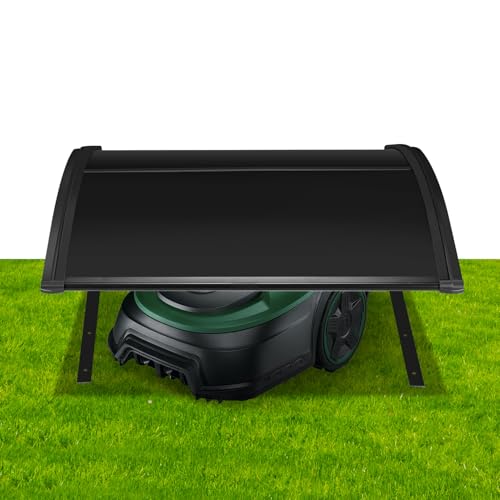 ISOISL Mähroboter Garage, Garage für Mähroboter aus PP-Kunststoff,UV-geschütztes Regenhaus für Mähroboter,Mähroboter Wetterschutz,106x87x50cm,Schwarz ISOISL Mähroboter Garage, Garage für Mähroboter aus PP-Kunststoff,UV-geschütztes Regenhaus für Mähroboter,Mähroboter Wetterschutz,106x87x50cm,Schwarz von ISOISL