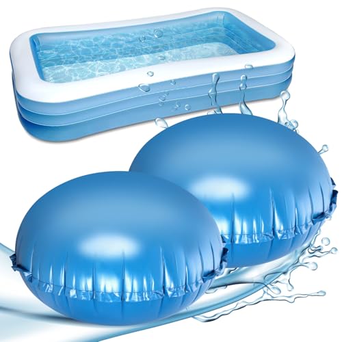 ISOISL Poolkissen Winter Ø 3m Rund, Frostschutz bis -25°C, UV- und Chlorbeständig, inkl. Spiralkissenventil, 2x4m Seil und Reparaturset, Luftkissen Pool, 2 Stück ISOISL Poolkissen Winter Ø 3m Rund, Frostschutz bis -25°C, UV- und Chlorbeständig, inkl. Spiralkissenventil, 2x4m Seil und Reparaturset, Luftkissen Pool, 2 Stück von ISOISL
