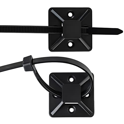 ISOLATECH 50Stk Kabelbinder 100mm x 2,5mm und Halter Klebesockel 19mm x 19mm Set schwarz Fixierung für Auto Computer Fahrrad Industrie Natur Outdoor qualitativ langlebig vielseitig UV beständig ISOLATECH 50Stk Kabelbinder 100mm x 2,5mm und Halter Klebesockel 19mm x 19mm Set schwarz Fixierung für Auto Computer Fahrrad Industrie Natur Outdoor qualitativ langlebig vielseitig UV beständig von ISOLATECH