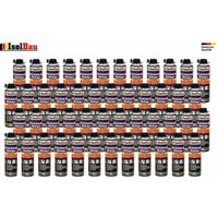 Isolbau - 48 x 500ml pu-reiniger Pistolenreiniger pur Pistolenschaum Montageschaum hq von ISOLBAU