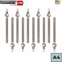 Isolbau - Ankerstange A4 Edelstahl M8 x110 Gewindestange 10 St eta Zulassung Verbundmörtel Isolbau - Ankerstange A4 Edelstahl M8 x110 Gewindestange 10 St eta Zulassung Verbundmörtel von ISOLBAU
