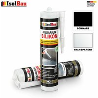 Aquarium Silikon 1-48 Stk. 300ml Transparent Schwarz Glassilikon Aquarium Glass Farbe: Schwarz Menge: 8 Stück Aquarium Silikon 1-48 Stk. 300ml Transparent Schwarz Glassilikon Aquarium Glass Farbe: Schwarz Menge: 8 Stück von ISOLBAU