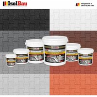 Bodenfarbe Betonfarbe 1,5kg - 25kg Bodenbeschichtung Fußbodenfarbe Kellerfarbe Farbe: Ziegelrot Menge: 20 kg - (5,3 /kg) von ISOLBAU