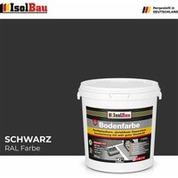 Bodenfarbe Betonfarbe Schwarz 20 kg Bodenbeschichtung Fußbodenfarbe Garage von ISOLBAU