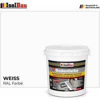 Isolbau - Bodenfarbe Betonfarbe Weiss 20 kg Bodenbeschichtung Fußbodenfarbe Garage von ISOLBAU