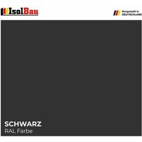 Isolbau - Dachfarbe 1,5kg - 25kg Fassadenfarbe Sockelfarbe Betonfarbe ral Farbe 100% eco Menge: 12 kg - (3,28 /kg) Farbe: Schwarz von ISOLBAU