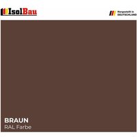 Isolbau - Dachfarbe 1,5kg - 25kg Fassadenfarbe Sockelfarbe Betonfarbe ral Farbe 100% eco Menge: 7 kg - (3,34 /kg) Farbe: Braun von ISOLBAU