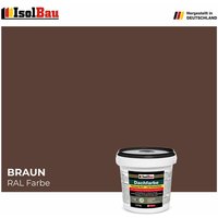 Dachfarbe Sockelfarbe Braun 1,5 kg Fassadenfarbe ral Farbe Nano Polymermembran Dachfarbe Sockelfarbe Braun 1,5 kg Fassadenfarbe ral Farbe Nano Polymermembran von ISOLBAU