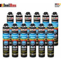 Dämmstoffkleber PROFI Klebeschaum 12 x 750 ml Perimeterkleber EPS XPS von ISOLBAU