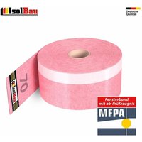 Isolbau - Fensterband 70mm x 25m Dichtband Fensteranschlussband Folienband Innen hq+ von ISOLBAU