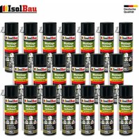 Isolbau - 1K pu Montageschaum 20 x 500 ml Füllschaum Bauschaum + Aussprührohr von ISOLBAU