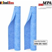 Isolbau - 60 qm Dichtbahn Entkopplungsmatte Bad Dusche Terrasse Top Abdichtung 2 Rollen von ISOLBAU