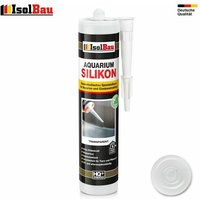 Aquarium Silikon Transparent 300ml Glassilikon Aquarium Kleber Terrarium Glass von ISOLBAU