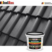 Isolbau - Dachfarbe Anthrazit 7 kg Sockelfarbe Fassadenfarbe Dachbeschichtung ral Farbe von ISOLBAU