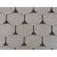 Dachschindeln 12m Biberschindeln Grau (4 Pakete) Schindeln Dachpappe Biber von ISOLBAU