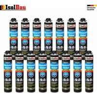 Isolbau - Dämmstoffkleber Klebeschaum 15 x 750 ml Pistolenschaum hohe Qualität eps xps von ISOLBAU