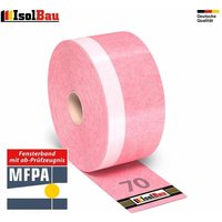 Fensterband Folienband 70 mm x 10m Anschlussband Innen Fensterdichtband Fensterband Folienband 70 mm x 10m Anschlussband Innen Fensterdichtband von ISOLBAU