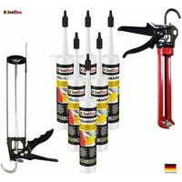 Isolbau - Folienkleber 300 ml Auspresspistole Dichtmasse Dampfbremse Dampfsperre Variante Bitte wählen Sie:: Auspresspistole von ISOLBAU