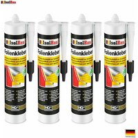Isolbau - Folienkleber set Dichtkleber Profi Auspresspistole Dampfsperre Dampfsperrfolie Bitte wählen Sie:: 4 x Folienkleber (10,42/L) von ISOLBAU