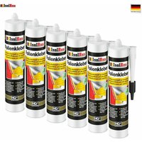 Isolbau - Folienkleber set Dichtkleber Profi Auspresspistole Dampfsperre Dampfsperrfolie Bitte wählen Sie:: 6 x Folienkleber (10,39/L) von ISOLBAU