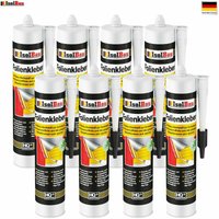 Folienkleber set Dichtkleber Profi Auspresspistole Dampfsperre Dampfsperrfolie Bitte wählen Sie:: 8 x Folienkleber (10,38/L) von ISOLBAU