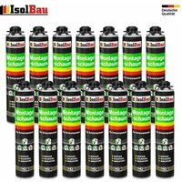 Isolbau - Pistolenschaum 14 Dose x 750ml Montageschaum Bauschaum hohe Qualität PU-Schaum von ISOLBAU