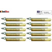 Isolbau - Set 10x Verbundankerpatrone M10 + Ankerstange M10 x190mm Verz. eta Mörtelpatrone von ISOLBAU
