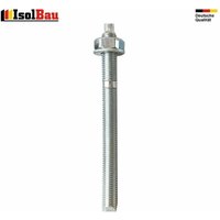 Verbundmörtel set Injektionsmörtel Siebhülsen Ankerstangen Statikmischer Bitte wählen Sie:: 10 Stk Ankerstangen M8 x 110mm von ISOLBAU