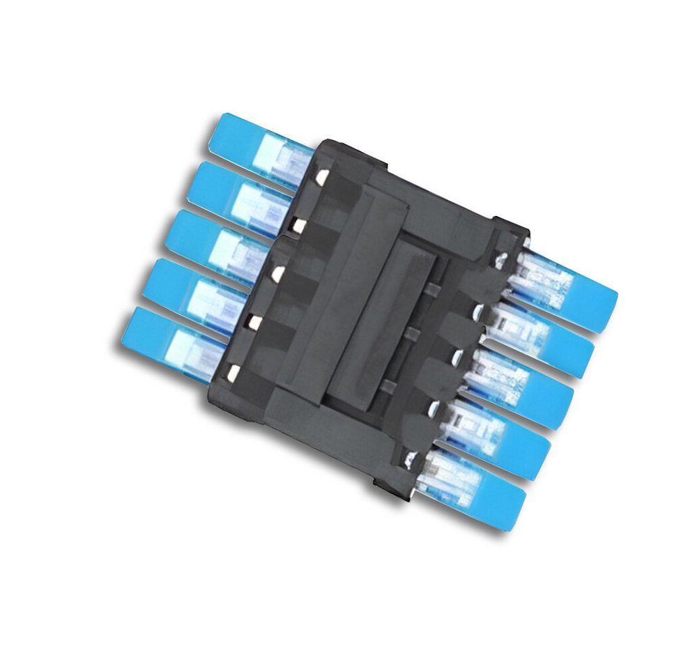 ISOLED Kabelverbinder-Sortiment Verbinder Kunststoff, IP20, Verbinder, 5-polig, schwarz, L55mm ISOLED Kabelverbinder-Sortiment Verbinder Kunststoff, IP20, Verbinder, 5-polig, schwarz, L55mm von ISOLED