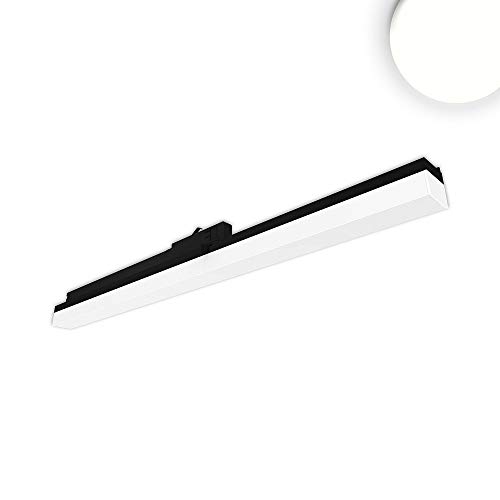 LED 3-Phasen Linearleuchte 60cm, starre Optik, 20W, neutralweiß, schwarz von Isoled