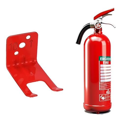 ISOP Feuerlöscher Halterung, 4 Einheiten/Universal-Feuerlöscher-Wandhalterung/Feuerlöscher-Halterungen in Großpackung/Feuerlöscher-Halterung für die Küche zu Hause von ISOP