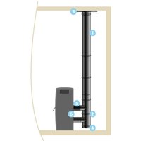 Isotip Joncoux - Anschlussset isotip wasserdicht vertikal - Schwarz - Øint 80 - Øext 125 - Für Pelletofen - 856108 Isotip Joncoux - Anschlussset isotip wasserdicht vertikal - Schwarz - Øint 80 - Øext 125 - Für Pelletofen - 856108 von ISOTIP JONCOUX