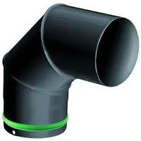 Winkelstück zur Rauchabsaugung - 90°-Winkel - 0,7 mm Emaille - schwarz - Ø 80 mm - Isotip Joncoux Winkelstück zur Rauchabsaugung - 90°-Winkel - 0,7 mm Emaille - schwarz - Ø 80 mm - Isotip Joncoux von ISOTIP JONCOUX