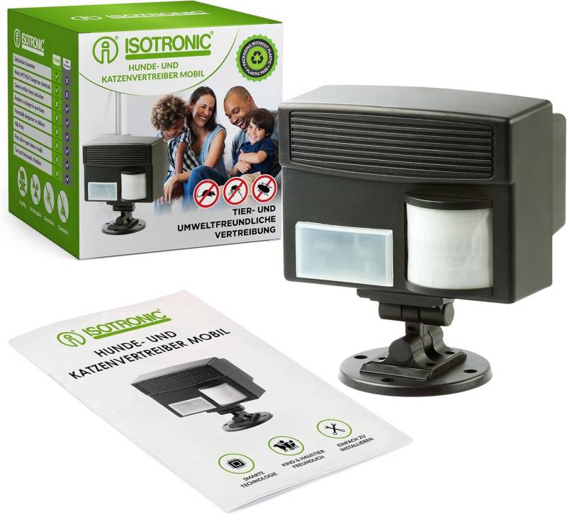ISOTRONIC Ultraschall-Tierabwehr ISOTRONIC Ultraschall-Tierabwehr, 1-tlg. ISOTRONIC Ultraschall-Tierabwehr ISOTRONIC Ultraschall-Tierabwehr, 1-tlg. von ISOTRONIC