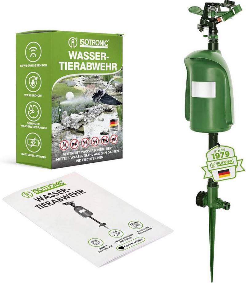 ISOTRONIC Wasserstrahl-Tiervertreiber Wasserstrahl Tiervertreiber, 1-tlg. ISOTRONIC Wasserstrahl-Tiervertreiber Wasserstrahl Tiervertreiber, 1-tlg. von ISOTRONIC