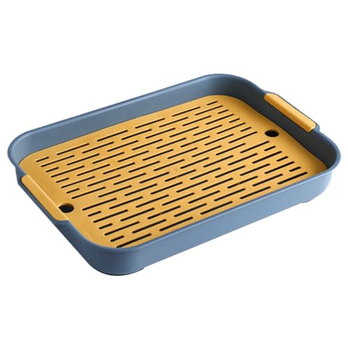 Kaninchenstrauder Tablett 2 Tier Rabbit Müllbox Rechteckige Hasen -Haustier -Toilette 9.7x14.4x2 '' Meerschweinchen -Tablett Töpfchentrainer Forbunny Frettchen Hamster Hedgehog Blau L. Kaninchenstrauder Tablett 2 Tier Rabbit Müllbox Rechteckige Hasen -Haustier -Toilette 9.7x14.4x2 '' Meerschweinchen -Tablett Töpfchentrainer Forbunny Frettchen Hamster Hedgehog Blau L. von ISOYTERO