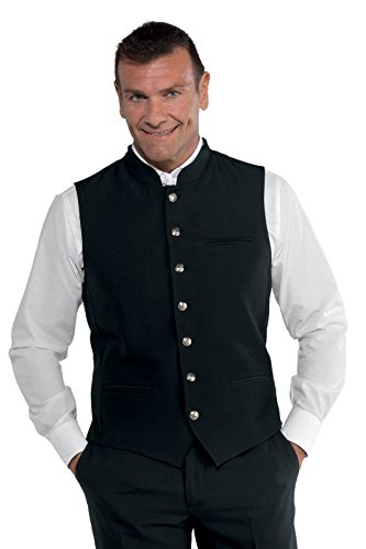 Isacco 033401 Unisex Salzburg Weste, Größe XL, Schwarz von ISSACO